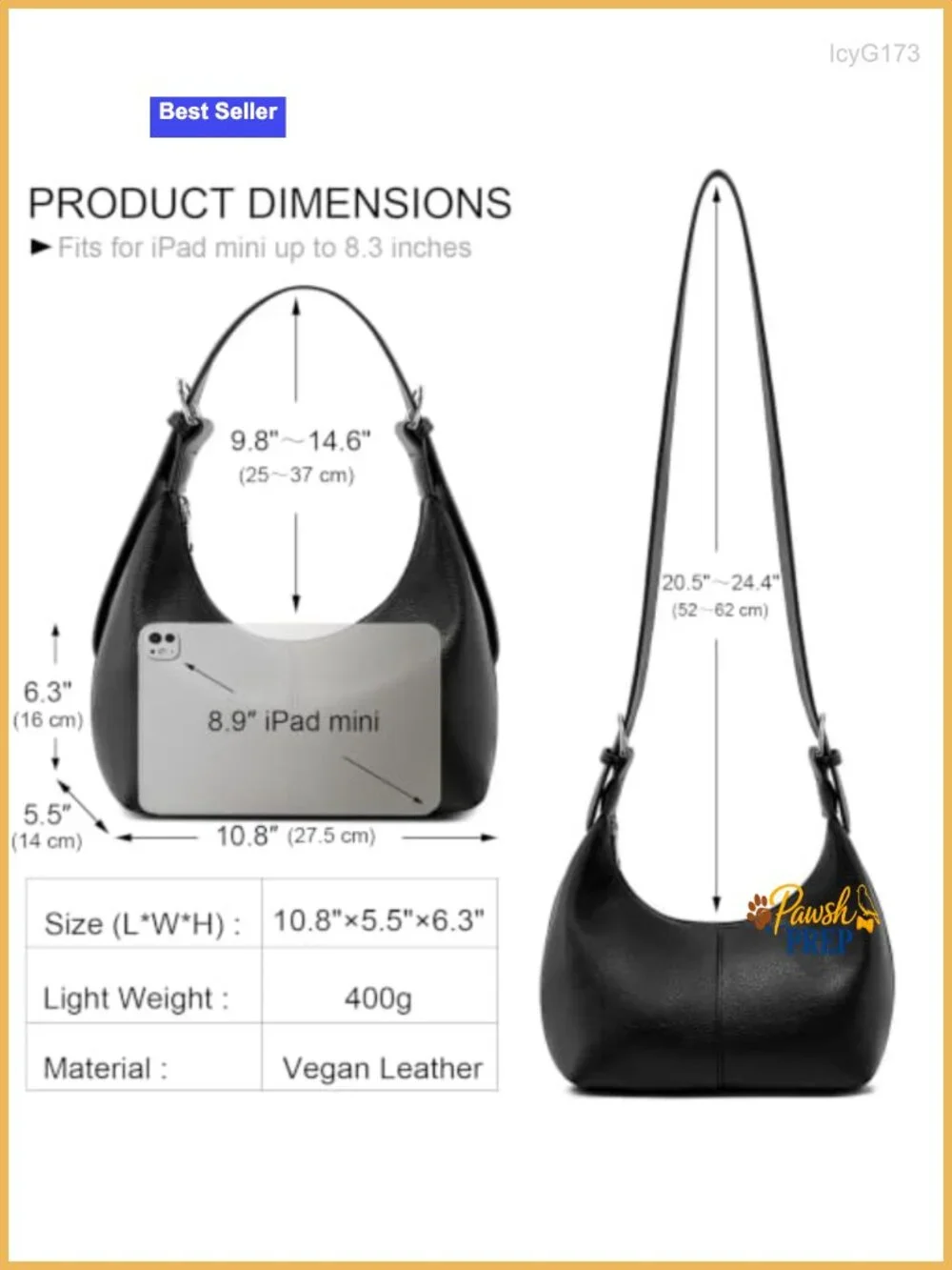 Hobo Bags Women Slouchy Shoulder Handbag Crossbody Purse PU Leather